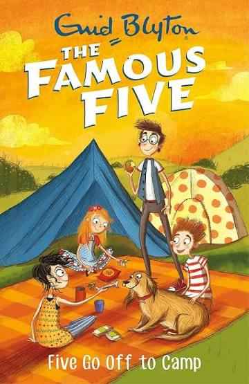 Cover of The Famous Five #7 - Five Go Off to Camp