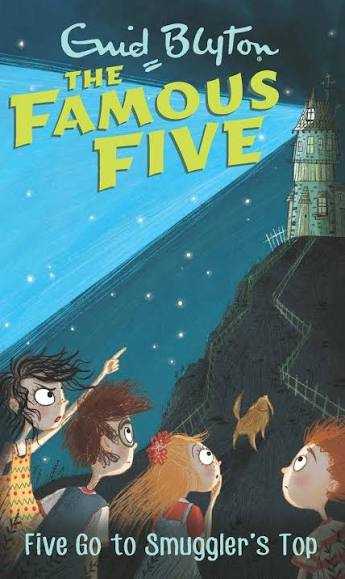 Cover of The Famous Five #4 - Five go to smuggler's top