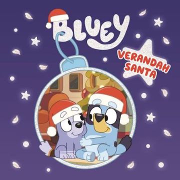 Cover of Bluey Chiristmas Eve with Verandah Santa