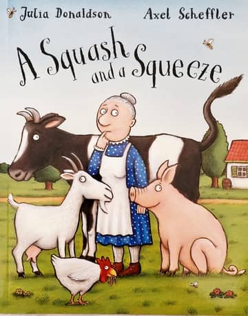 Cover of A Squash and a Squeeze - Julia Donaldson