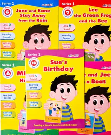 Cover of Jolly Kids Reading Series Pack of 5 books