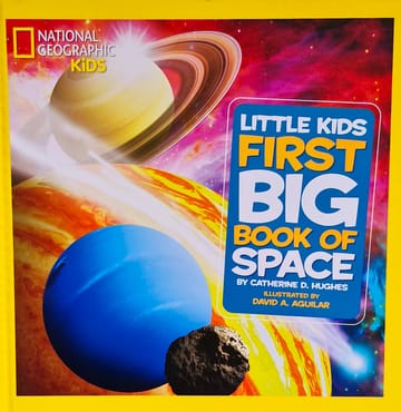 Cover of Little Kids First Big Book of Space - By National Geography