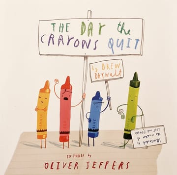 Cover of The Day the Crayons Quit