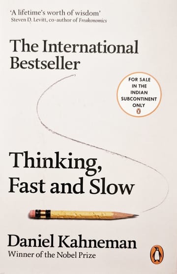 Cover of Thinking, Fast and Slow