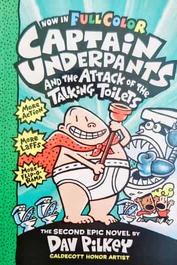 Cover of Captain Underpants and the Attack of the Talking Toilets