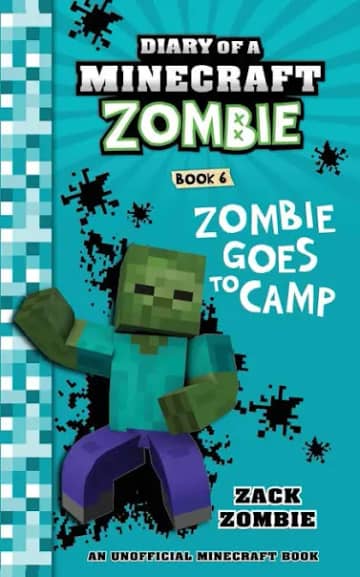 Cover of Diary of a Minecraft Zombie: Zombie Goes to Camp