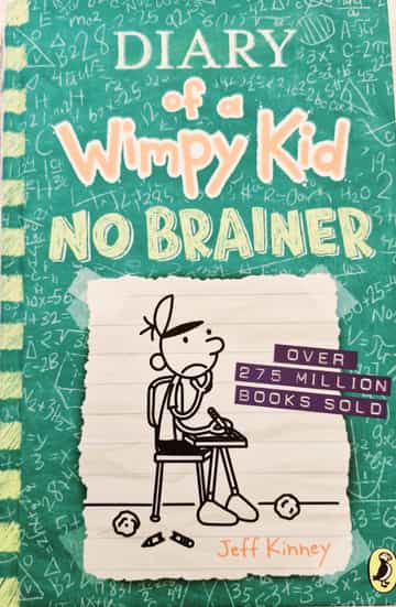 Cover of Diary of a Wimpy Kid: No Brainer