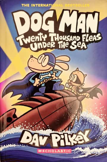 Cover of Dog Man: Twenty Thousand Fleas Under the Sea