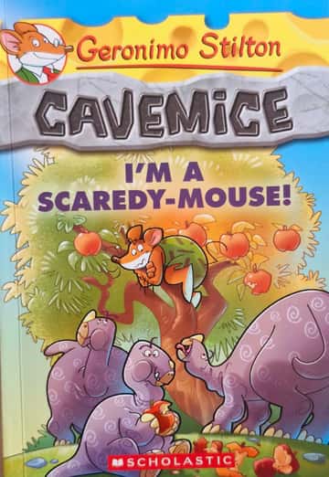 Cover of Geronimo Stilton Cavemice: I'm a Scaredy-Mouse!