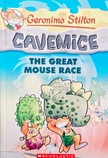 Cover of Geronimo Stilton Cavemice: The Great Mouse Race