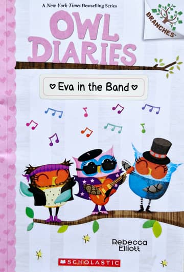 Cover of Owl Diaries: Eva in the Band