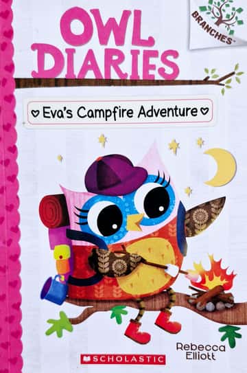 Cover of Owl Diaries: Eva's Campfire Adventure