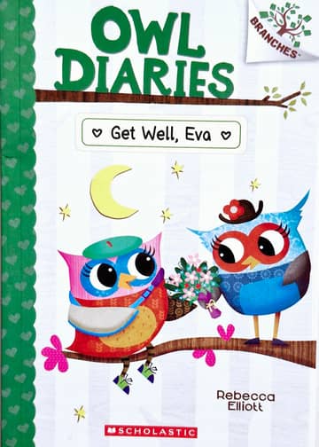 Cover of Owl Diaries: Get Well, Eva