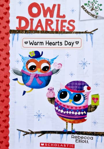 Cover of Owl Diaries: Warm Hearts Day