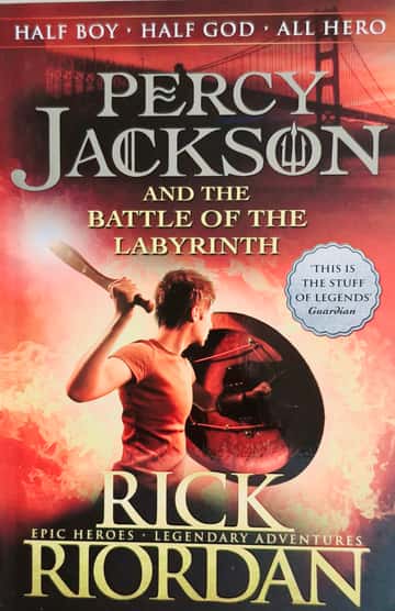 Cover of Percy Jackson and the Battle of the Labyrinth