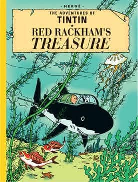 Cover of The Adventures of Tintin: Red Rackham's Treasure