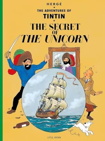 Cover of Tintin: The Secret of the Unicorn