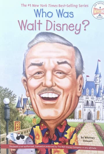 Cover of Who Was Walt Disney?