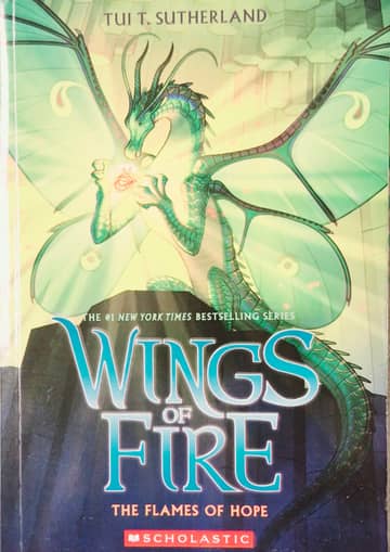 Cover of Wings of Fire: The Flames of Hope