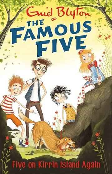 Cover of The Famous Five #6 - Five on Kirrin Island Again