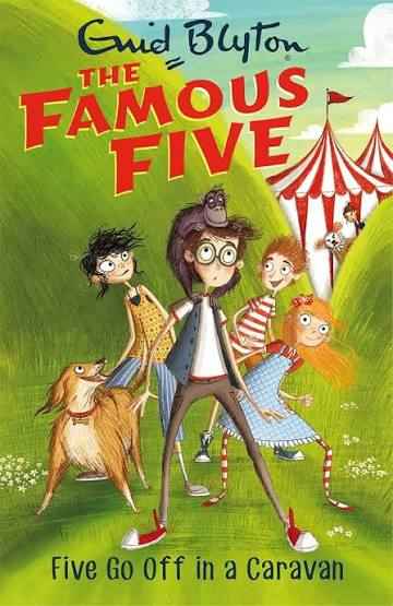 Cover of The Famous Five #5 - Five go off in a caravan