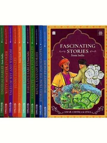 Cover of Amar Chitra Katha - Set of 12 books