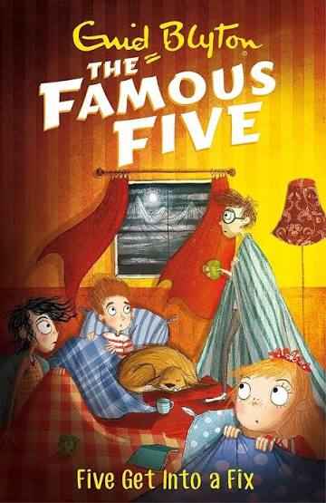 Cover of The Famous Five #17 - Five Get into a fix