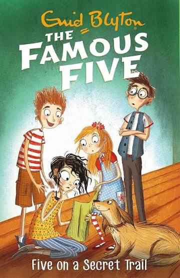 Cover of The Famous Five #15 - Five on a secret trail