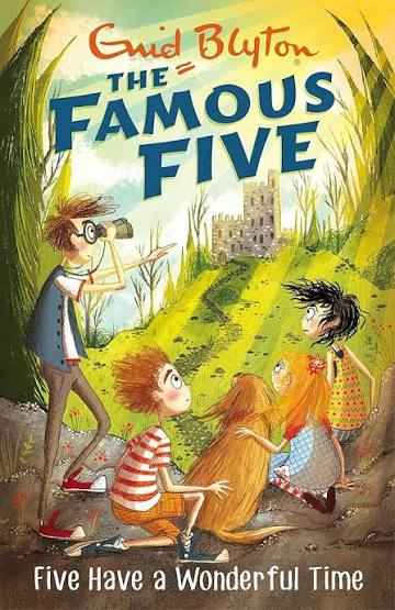 Cover of The Famous Five #11 - Five Have a Wonderful Time