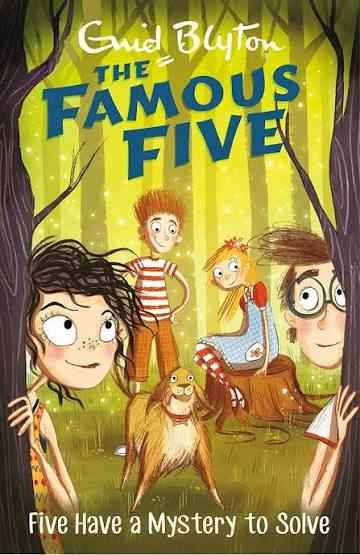 Cover of The Famous Five #20 - Five have a mystery to solve